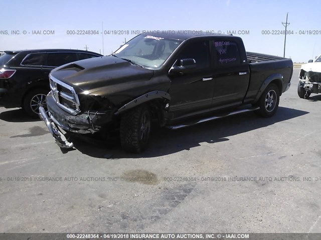 1C6RR7TT5DS702473 - 2013 RAM 1500 SLT BROWN photo 2