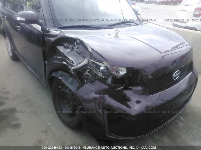 JTLKE50E891077441 - 2009 TOYOTA SCION XB PURPLE photo 6