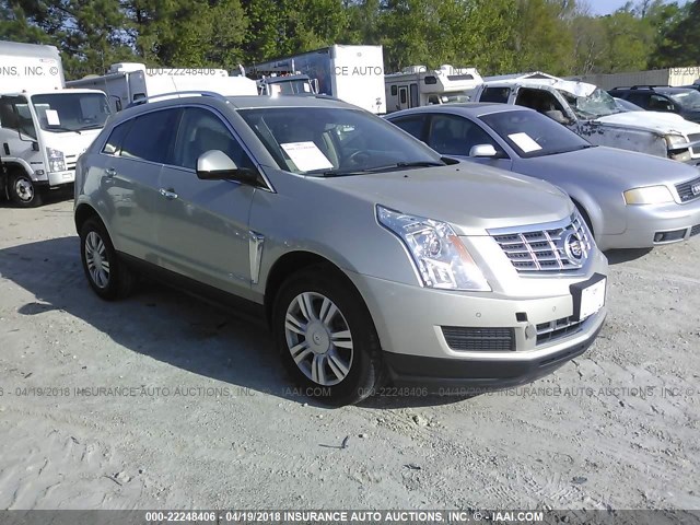 3GYFNBE35GS525854 - 2016 CADILLAC SRX LUXURY COLLECTION Pewter photo 1