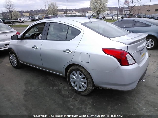 3N1CN7AP0GL825281 - 2016 NISSAN VERSA S/S PLUS/SV/SL SILVER photo 3