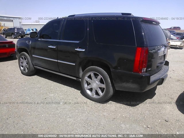 1GYFK23269R162716 - 2009 CADILLAC ESCALADE LUXURY BLACK photo 3