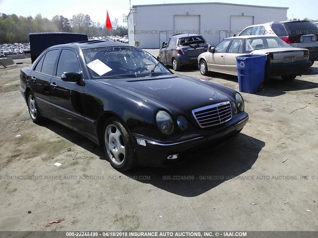 WDBJF70J9YB021657 - 2000 MERCEDES-BENZ E 430 BLACK photo 1