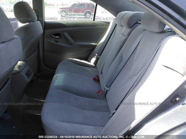 4T4BF3EK2BR131754 - 2011 TOYOTA CAMRY SE/LE/XLE GRAY photo 8