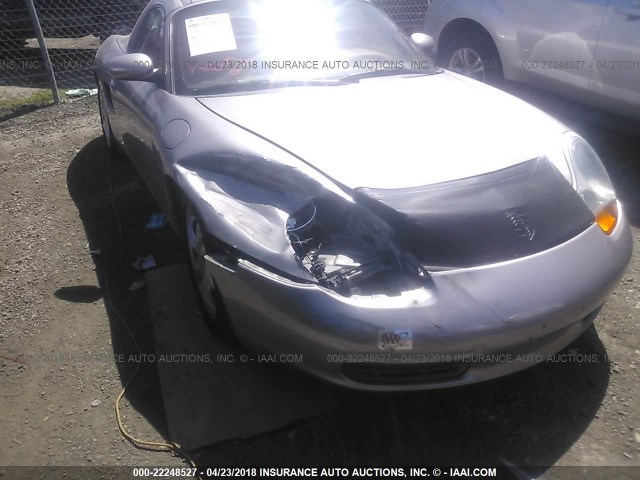 WP0CA29801U621683 - 2001 PORSCHE BOXSTER GRAY photo 6