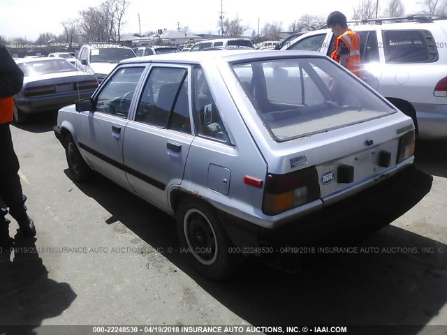 JT2AL32HXE0185299 - 1984 TOYOTA TERCEL DELUXE BLUE photo 3