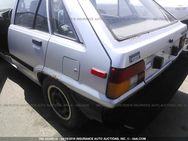 JT2AL32HXE0185299 - 1984 TOYOTA TERCEL DELUXE BLUE photo 6