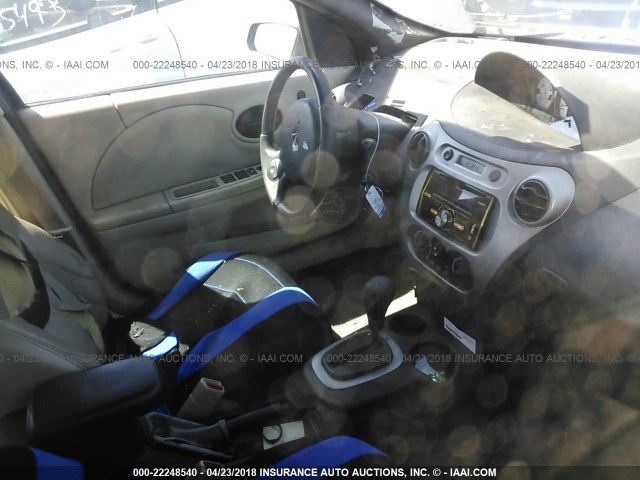 1G8AL52F54Z157626 - 2004 SATURN ION LEVEL 3 BLUE photo 5