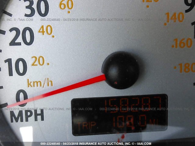 1G8AL52F54Z157626 - 2004 SATURN ION LEVEL 3 BLUE photo 7