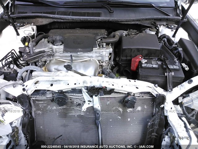 4T1BF1FKXEU319990 - 2014 TOYOTA CAMRY L/SE/LE/XLE 白色 照片 10