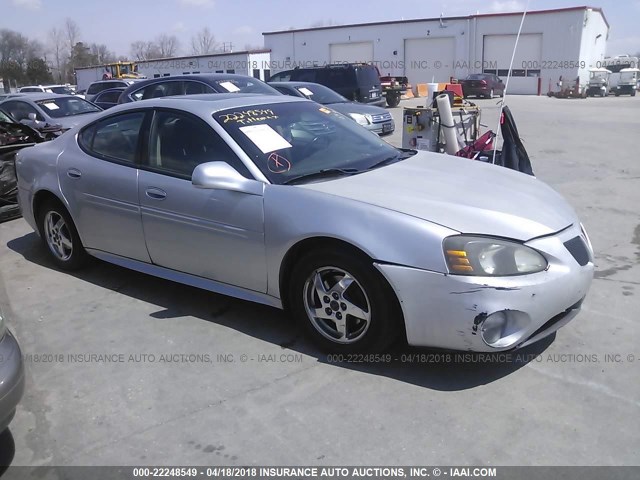 2G2WS522X41366143 - 2004 PONTIAC GRAND PRIX GT2 SILVER photo 1