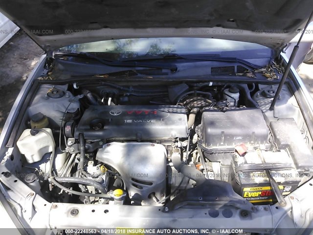 4T1BE32K63U236302 - 2003 TOYOTA CAMRY LE/XLE/SE 银色 照片 10