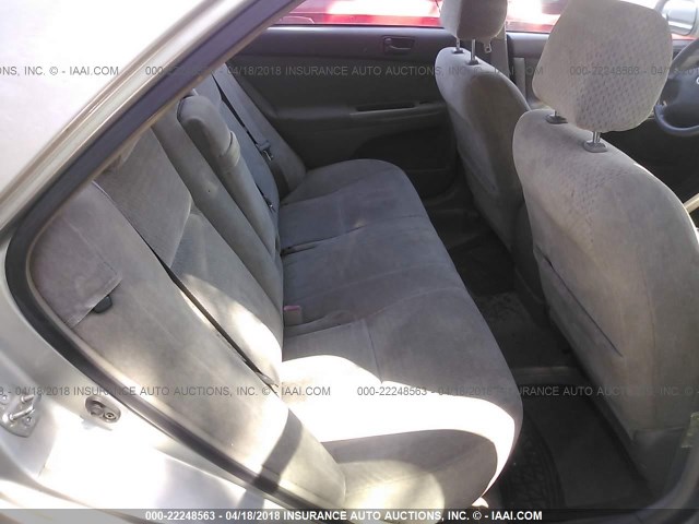 4T1BE32K63U236302 - 2003 TOYOTA CAMRY LE/XLE/SE 银色 照片 8