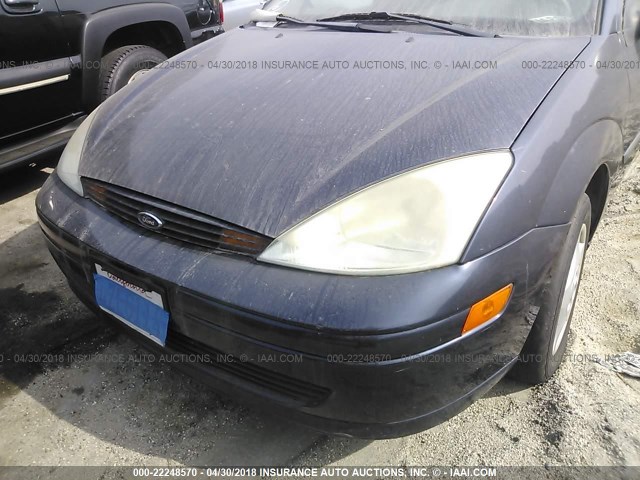 1FAFP33PX2W295176 - 2002 FORD FOCUS LX Dark Blue photo 6