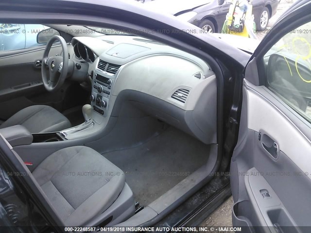 1G1ZB5E02CF206860 - 2012 CHEVROLET MALIBU LS BLACK photo 5