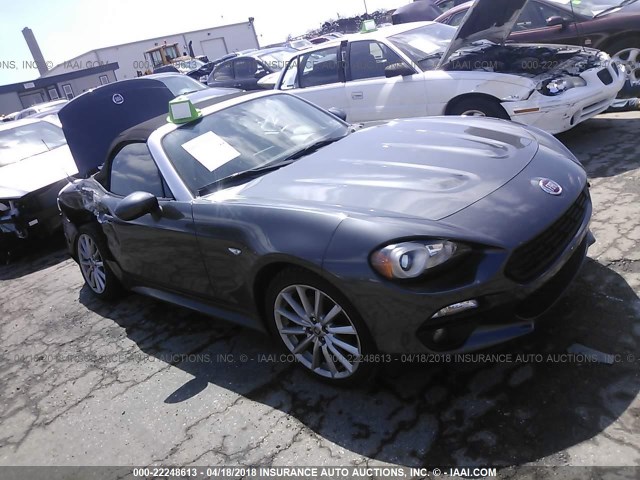 JC1NFAEK9H0101471 - 2017 FIAT 124 SPIDER CLASSICA/LUSSO/ABARTH GRAY photo 1