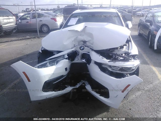 WBA8E1C53JA167656 - 2018 BMW 330E WHITE photo 6