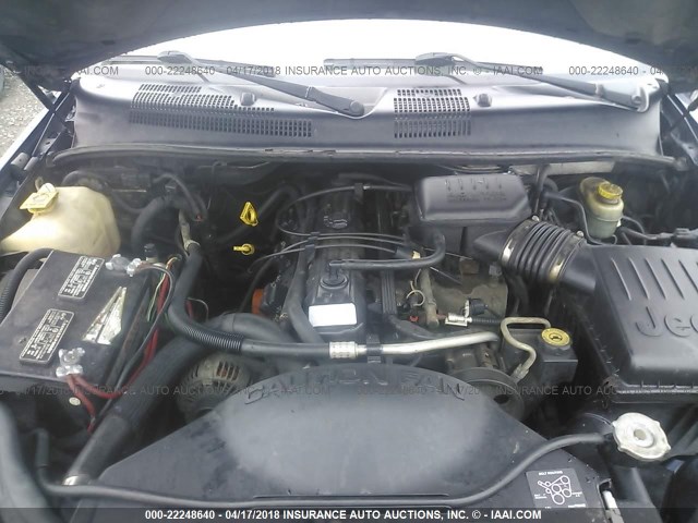 1J4GW48S94C189370 - 2004 JEEP GRAND CHEROKEE LAREDO/COLUMBIA/FREEDOM 蓝色 照片 10