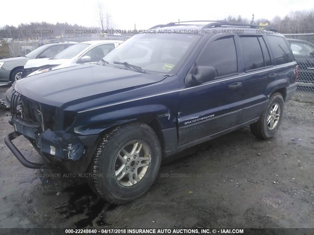 1J4GW48S94C189370 - 2004 JEEP GRAND CHEROKEE LAREDO/COLUMBIA/FREEDOM 蓝色 照片 2