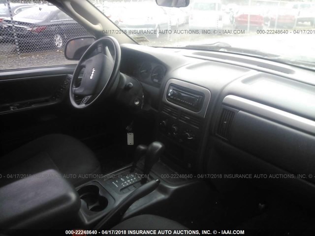 1J4GW48S94C189370 - 2004 JEEP GRAND CHEROKEE LAREDO/COLUMBIA/FREEDOM 蓝色 照片 5