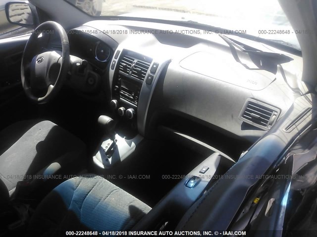 KM8JN12DX6U273438 - 2006 HYUNDAI TUCSON GLS/LIMITED SILVER photo 5