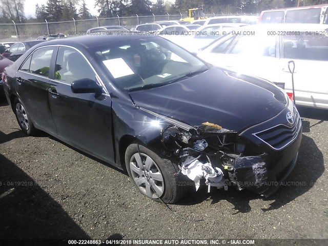 4T1BF3EK5AU509560 - 2010 TOYOTA CAMRY SE/LE/XLE BLACK photo 1