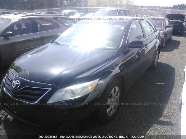 4T1BF3EK5AU509560 - 2010 TOYOTA CAMRY SE/LE/XLE BLACK photo 2