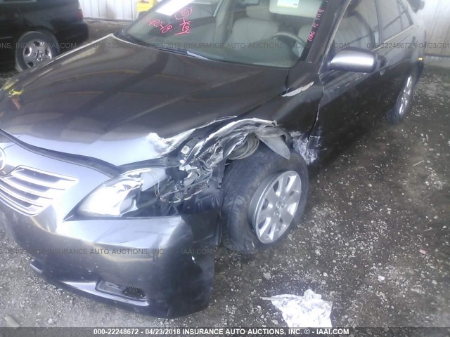 JTNBE46K773074577 - 2007 TOYOTA CAMRY NEW GENERAT CE/LE/XLE/SE GRAY photo 6