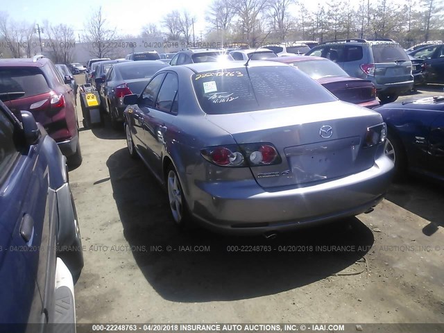 1YVHP80C185M36551 - 2008 MAZDA 6 I GRAY photo 3