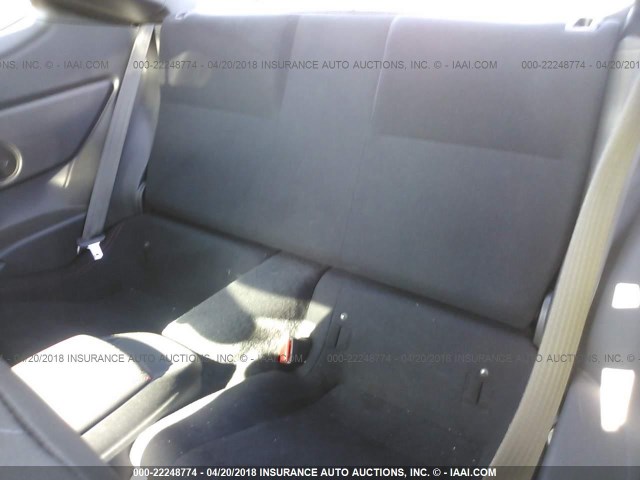 JF1ZNAA17F8709045 - 2015 TOYOTA SCION FR-S შავი ფოტო 8