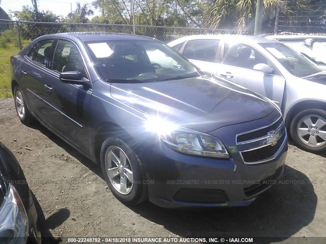 1G11B5SA4DF202563 - 2013 CHEVROLET MALIBU LS 深蓝色 照片 1