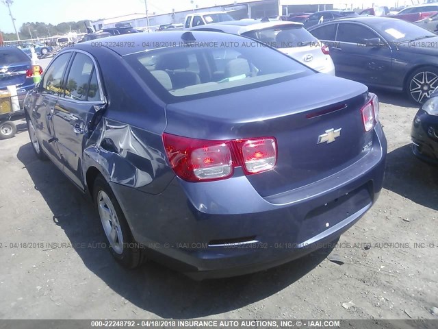 1G11B5SA4DF202563 - 2013 CHEVROLET MALIBU LS 深蓝色 照片 3