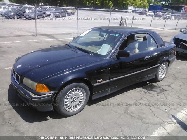 WBABJ6324RJD37428 - 1994 BMW 325 IC AUTOMATIC Սև լուսանկար 2