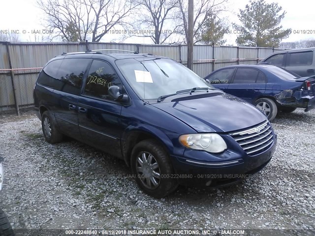 2A4GP64L16R714813 - 2006 CHRYSLER TOWN & COUNTRY LIMITED Dark Blue photo 1