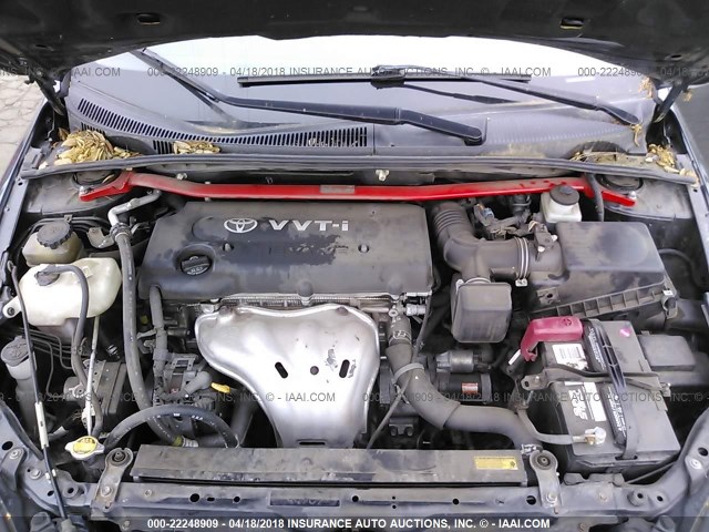 JTKDE167880268666 - 2008 TOYOTA SCION TC ნაცრისფერი ფოტო 10