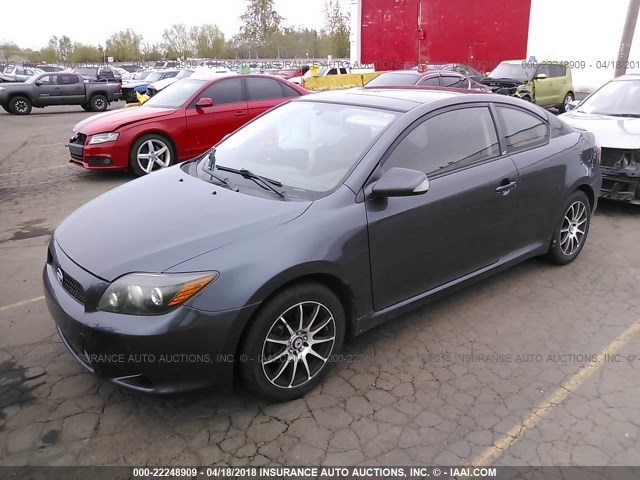 JTKDE167880268666 - 2008 TOYOTA SCION TC GRAY photo 2