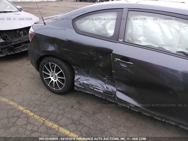 JTKDE167880268666 - 2008 TOYOTA SCION TC ნაცრისფერი ფოტო 6