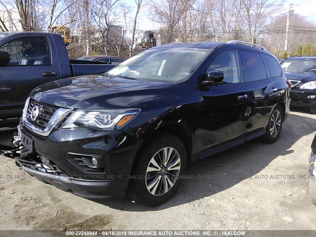 5N1DR2MM4HC618539 - 2017 NISSAN PATHFINDER S/SV/SL/PLATINUM 黑色 照片 2