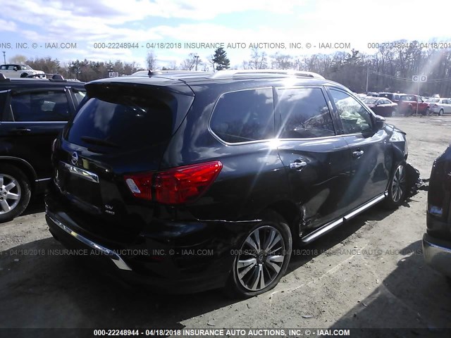 5N1DR2MM4HC618539 - 2017 NISSAN PATHFINDER S/SV/SL/PLATINUM 黑色 照片 4