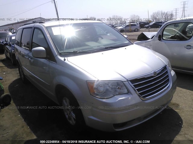 2A4RR5D18AR113421 - 2010 CHRYSLER TOWN & COUNTRY TOURING SILVER photo 1