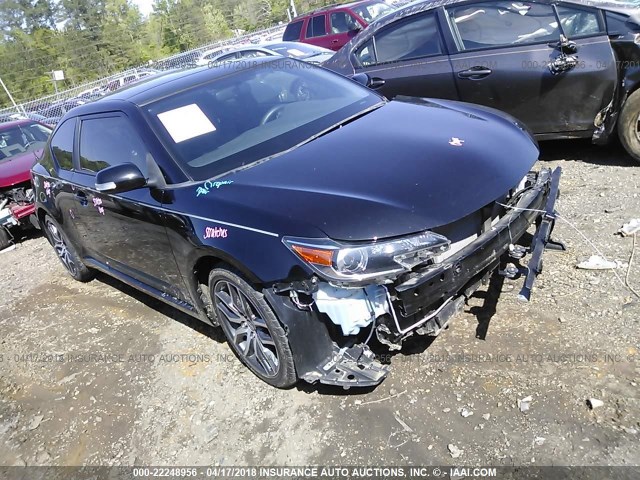 JTKJF5C76E3087491 - 2014 TOYOTA SCION TC 黑色 照片 1