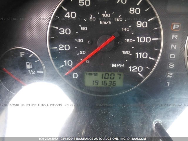 4S3BE646235203264 - 2003 SUBARU LEGACY GT RED photo 7
