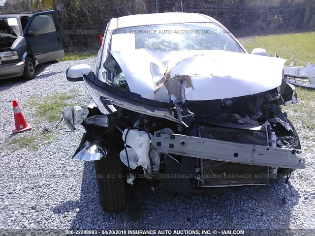 3N1CN7AP7CL845117 - 2012 NISSAN VERSA S/SV/SL SILVER photo 6