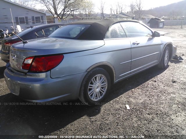 1C3LC55D29N547773 - 2009 CHRYSLER SEBRING TOURING SILVER photo 4