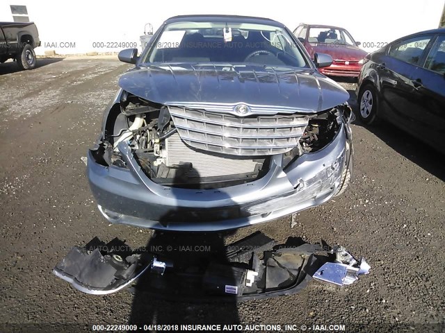 1C3LC55D29N547773 - 2009 CHRYSLER SEBRING TOURING SILVER photo 6