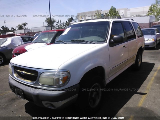 1FMZU73E5YUA54650 - 2000 FORD EXPLORER XLT WHITE photo 2