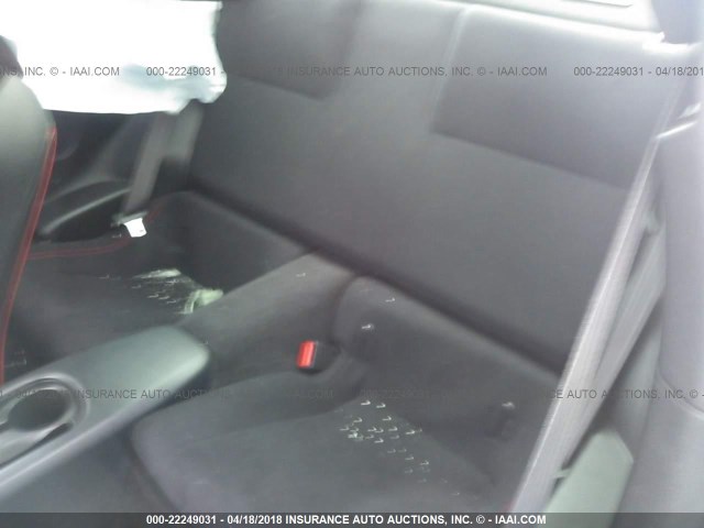 JF1ZNAA10F8709601 - 2015 TOYOTA SCION FR-S ნაცრისფერი ფოტო 8