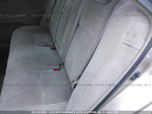 4T1BE32K04U804822 - 2004 TOYOTA CAMRY LE/XLE/SE GOLD photo 8