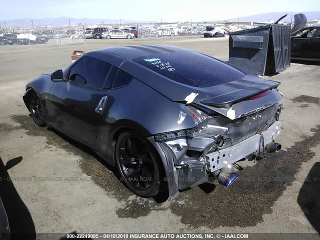 JN1AZ4EH2CM562580 - 2012 NISSAN 370Z TOURING/NISMO GRAY photo 3