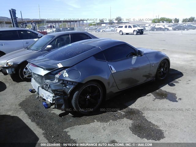 JN1AZ4EH2CM562580 - 2012 NISSAN 370Z TOURING/NISMO GRAY photo 4