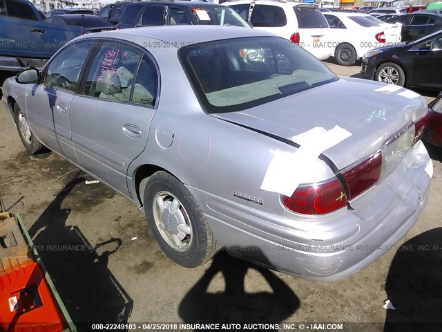 1G4HP54K2Y4103699 - 2000 BUICK LESABRE CUSTOM SILVER photo 3